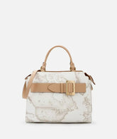 Alviero Martini - Hand Bag w/ Maxi Buckle White